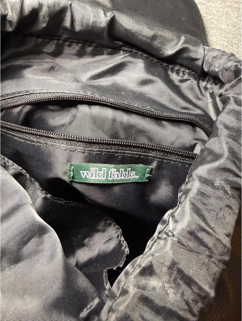 Wild Fable Backpack Purse-Small/Black/Drawstring/Magnetic/Pockets/Adjustable - Picture 5 of 11